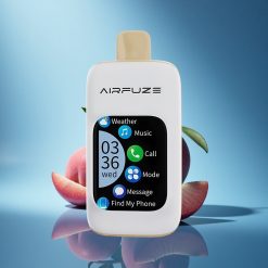 AirFuze Smart 30000 Puffs Pesca Succosa Display TFT Ricarica Tipo-C