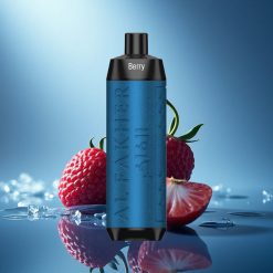 Al Fakher Crown Bar 8000 Crystal Gelato di Frutti di Bosco Cristallo con Carica Rapida e Resistenza Bassa