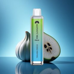 Hayati Pro Max 4000 Puffs Doppio Mentolo Cristallo Ricaricabile 2ml