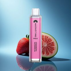 Hayati Pro Max 4000 Puffs Fragola Anguria Ricaricabile Cristallo