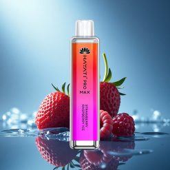 Hayati Pro Max 4000 Puffs Gelso Lampone Ghiaccio Dual Coil Ricaricabile