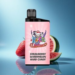 IGET Bar 3500 Puffs Caramella Dura alla Fragola e Anguria con 3500 Puff e Bobina Mesh 1.2 Ohm