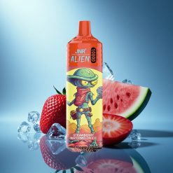 JNR Alien 10000 Fragola Anguria Ghiaccio con LED RGB e Ricarica Rapida Type-C