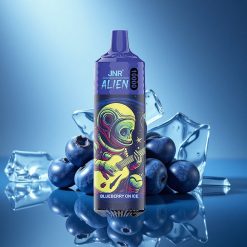 JNR Alien 10000 Mirtillo Sul Ghiaccio con LED RGB e Ricarica Rapida Type-C
