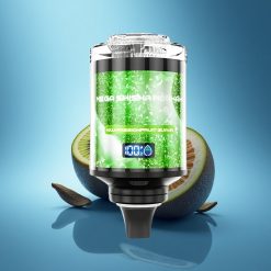 JNR Mega Shisha Hookah 100K Passione di Kiwi Guava con Ricarica Rapida e Schermo Intelligente