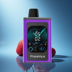 JNR PhoneVape 30000 Ciliegia Fragola Lampone con Turbo Modalità e Schermo Completo