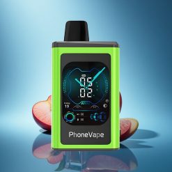 JNR PhoneVape 30000 Mela Acida Ghiaccio con Batteria Ricaricabile e Schermo Completo