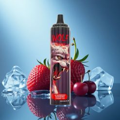 JNR Wolf Niplo 10000 Fragola Lampone Ciliegia Ghiaccio 20ml 1.0 Ohm Tipo-C