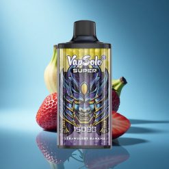 Vapsolo Super 15000 Puffs Fragola Banana 40ml Tipo-C