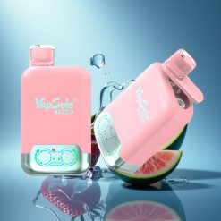 Vapsolo Twins 20000 Puffs Fragola Ghiaccio & Mango Pesca Anguria 40ml 2 Serbatoi Tipo-C